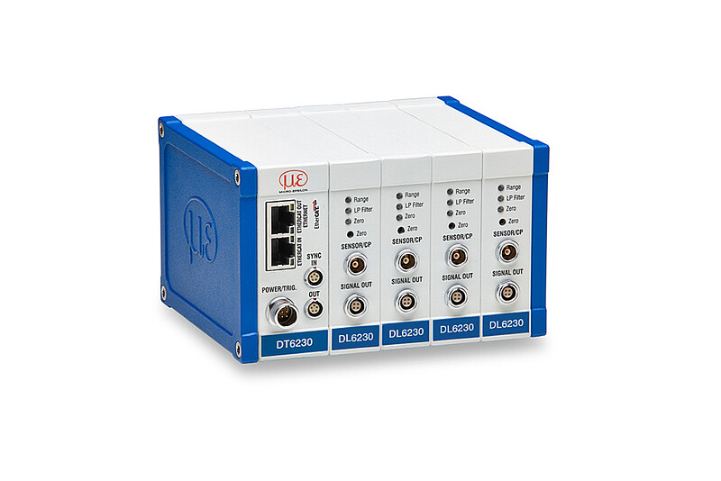 Capacitive system for high resolution: DT6220 / DT6230 controller with DL6230 demodulator