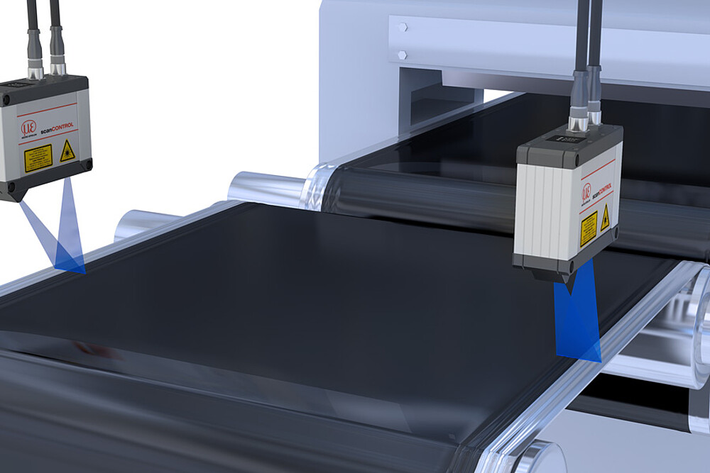 Detection of curved edges after cutting