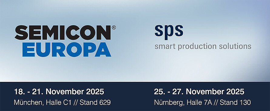 Messen SEMICON Europa und SPS