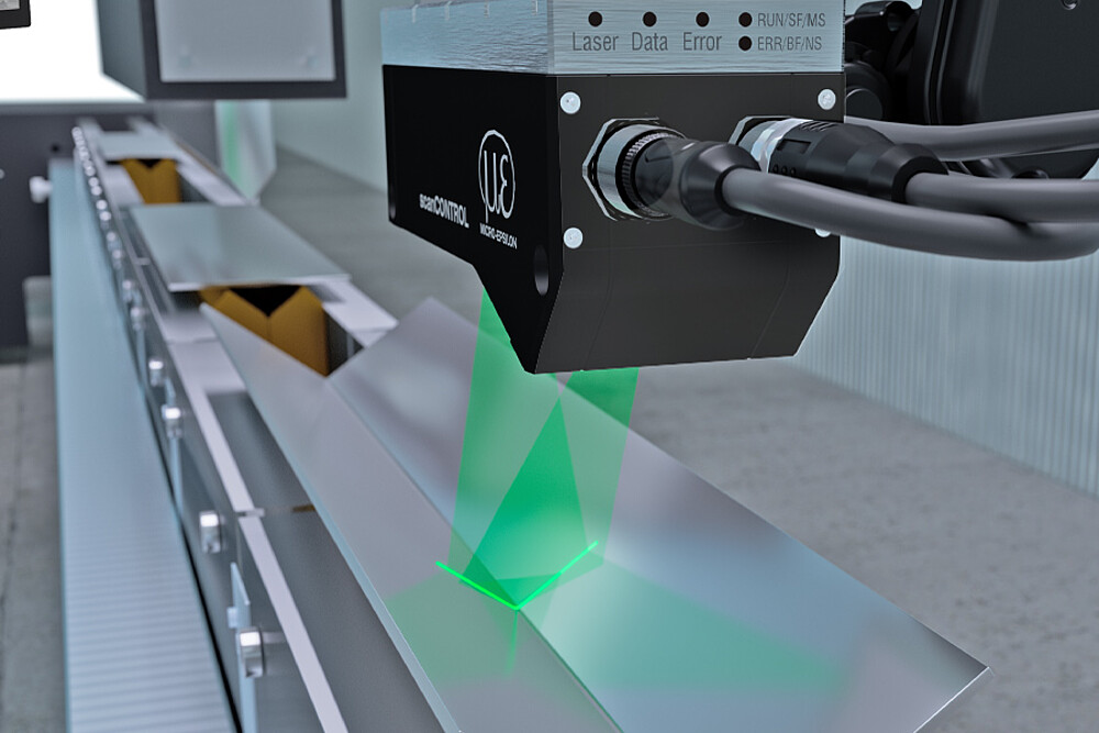Laser scanner for metalworking