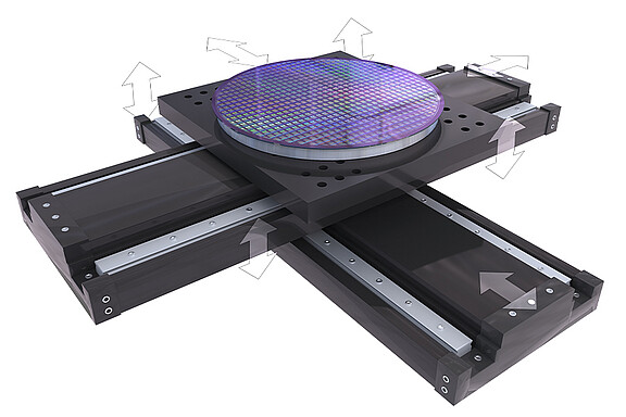 Wafer stage positioning 