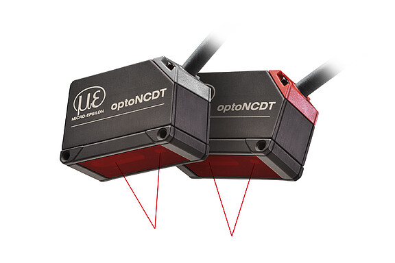 Compact laser sensors for OEM and serial use