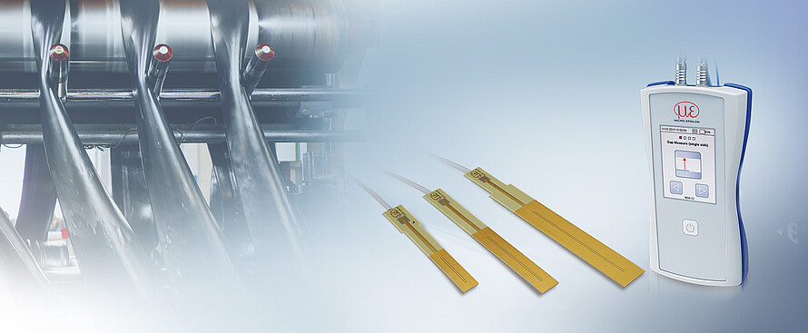 Precision calender profile gap setting for the tire industry