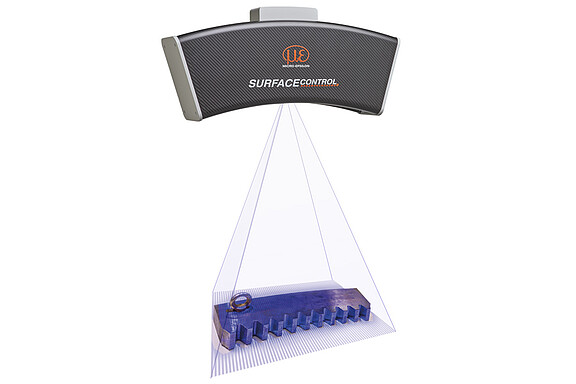 High Z-axis precision with surfaceCONTROL 2600