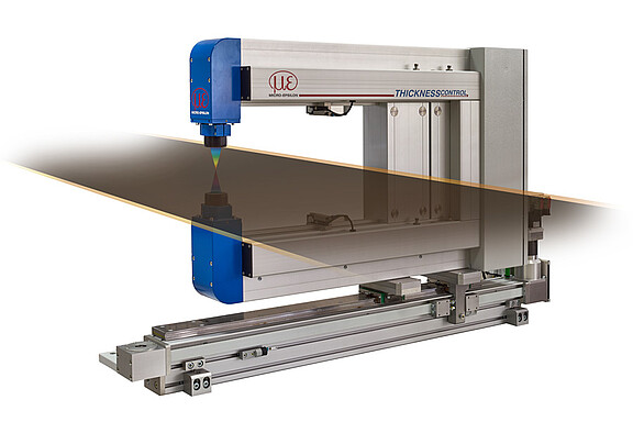 Strip thickness measurement