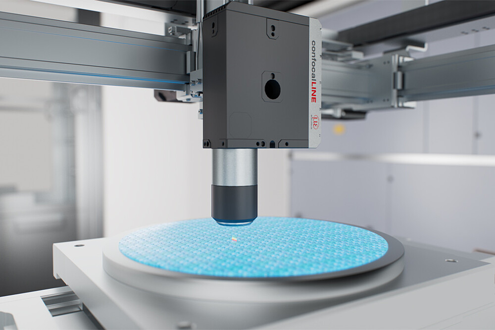 Use of confocalLINE in the semiconductor industry